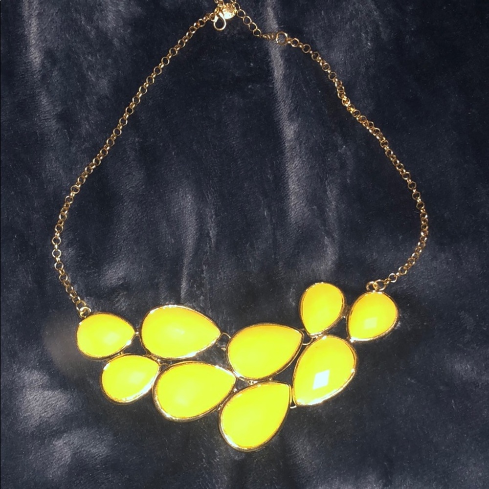 Yellow necklace